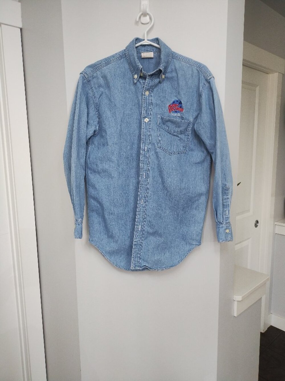 Vintage Planet Hollywood Orlando denim shirt